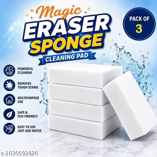 3 Pcs Magic Sponges